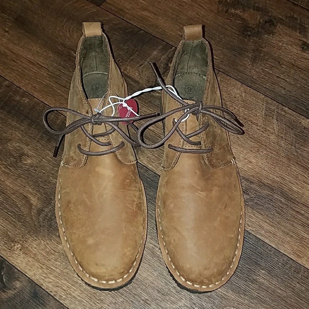 Mens genuine leather shoes